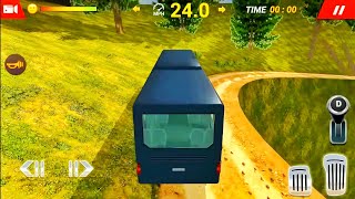 Offroad Bus Transport Simulator | Hill Bus Driving - Android Gameplay screenshot 1