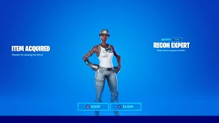 HOW TO GET RECON EXPERT SKIN FREE IN FORTNITE!