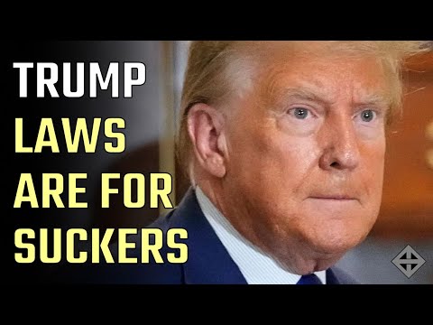 Court Jester: Fraud Donald Trump yells at Biden over his legal woes claiming he is above the law