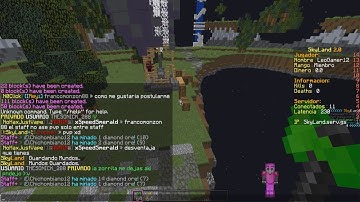 Grif Servidores De Minecraft | ForceOp 2018 | Grief #9 | SkyLand | [𝗣𝗲𝗿𝗹𝗦𝗾𝘂𝗮𝗱] +11 [ON]