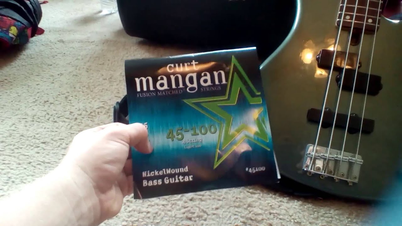 Curt Mangan Bass Strings Review