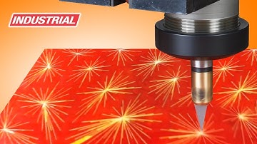 CNC Project: Custom Designed Table Top Created with Amana Tool In-Groove CNC Engraving Router Bits