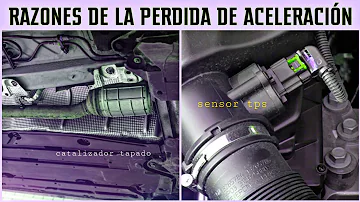 ¿Por qué mi coche acelera lentamente cuando piso el acelerador?