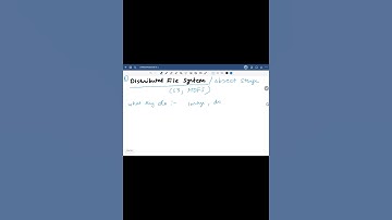 DFS Overview| System Design Course 2025 | Everything You Need (Stop Failing!) #softwarearchitecture