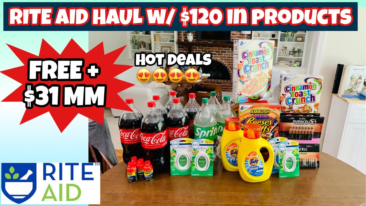 RITE AID HAUL/ Lots of amazing deals this week couponing at Rite Aid! Learn Rite Aid Couponing