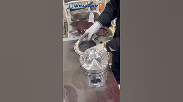 2022 Engineer Piston Rings Installing Process