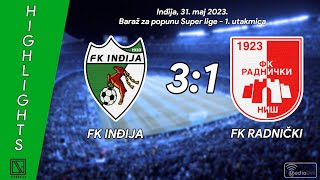 FK Radnicki Nis 0-1 FK Spartak Subotica :: Highlights :: Videos 