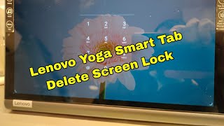 How To Hard Reset Lenovo Yoga Smart Tab. Remove Pin, Pattern, Pword Lock.