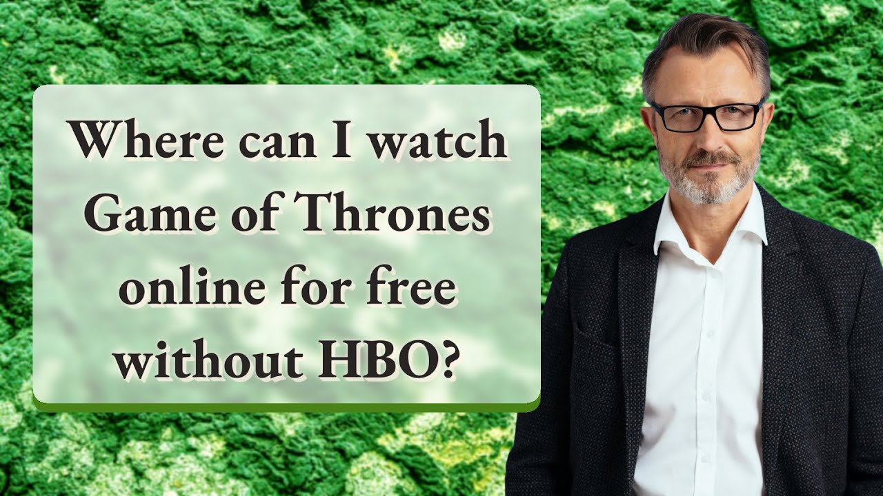 Where can I watch Game of Thrones online for free without HBO? - YouTube