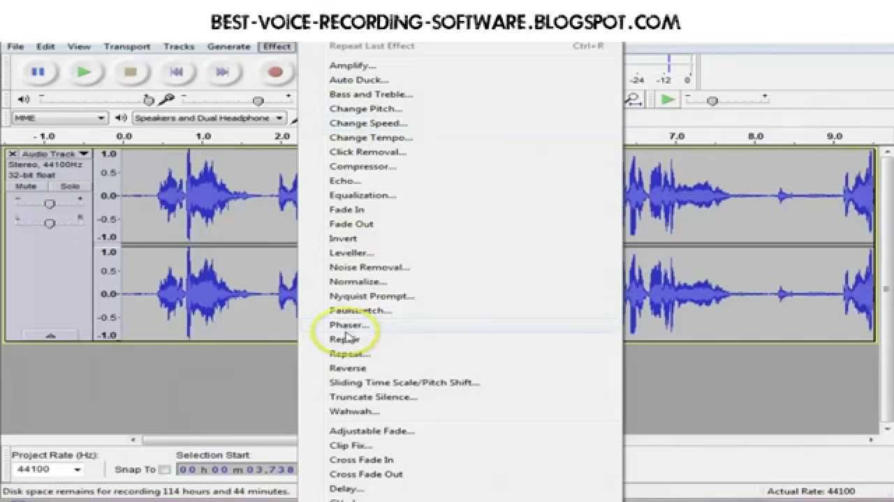 Free Voice Recording Software Windows 7