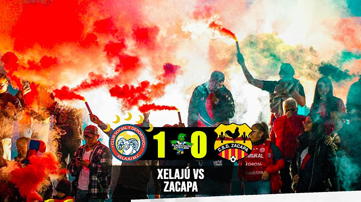 Así fue el gol de Kevin Ruiz / Xelajú vs Zacapa Jornada 13 Apertura 2023