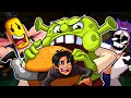 SHREK??? THIS IS NOT WEENIE HUT JR!! | Roblox Shrek Backrooms w/ Unshells &amp; Aznprod [Part 1]