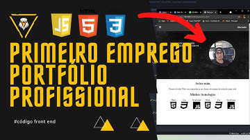 Como criar um site PORTFÓLIO PROFISSIONAL com HTML CSS e JavaScript [Primeiro emprego] #parte 2