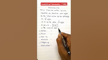 Analytical Geometry / exercise 5.2 / Qn. 4 (i) / #class 12 #easy #tutorial