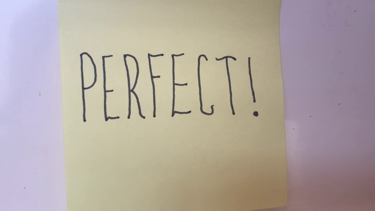 PERFECT! - YouTube