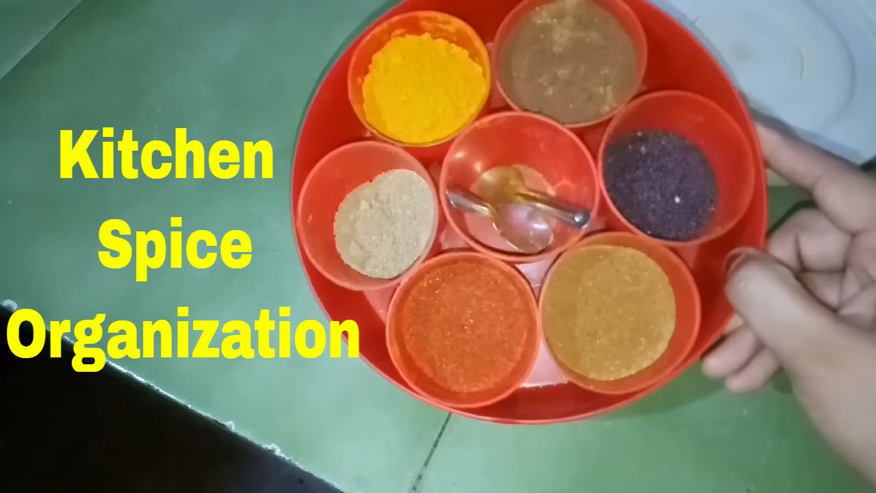 Indian kitchen spice organization diy | spice organization ideas in