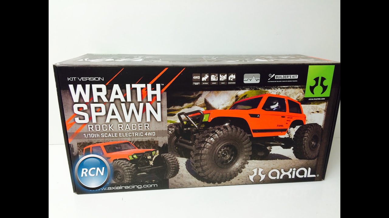 New Axial Wraith Spawn Kit Version Unboxed