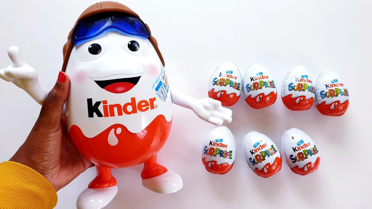 Kinder Surprise Mascot filled with 7 surprise eggs 140 g