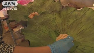 デリバリー増加でプラゴミも増加　「蓮の葉」で削減(20/05/09)