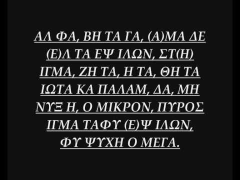 Αποτέλεσμα εικόνας για ΕΛΛΗΝΙΚΟ ΑΛΦΑΒΗΤΟ