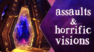 Horrific Visions & Assaults! WoW Patch 8.3 New Content