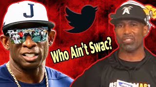 WHO AIN'T SWAC Deion Sanders and Eddie Robinson BEEF! Twitter Reacts