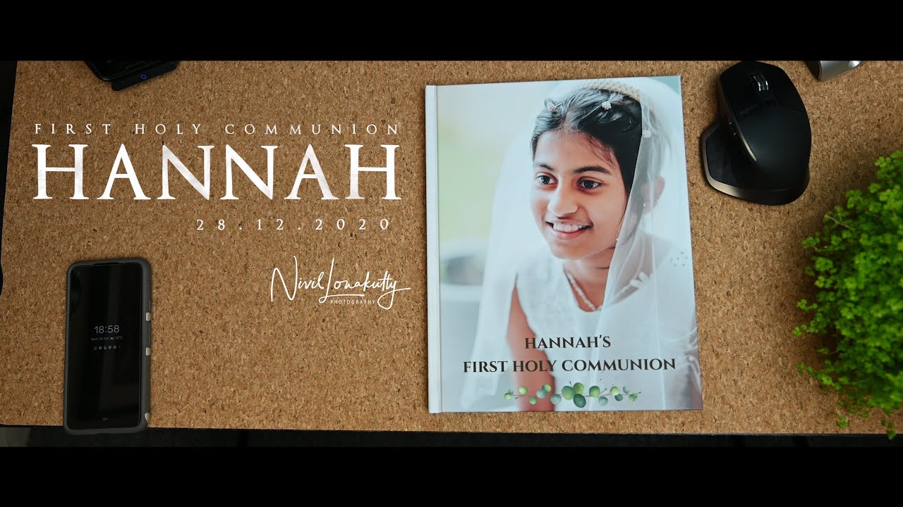 PhotoBook: Hannah's First Holy Communion | Nivil Lonakutty Photography