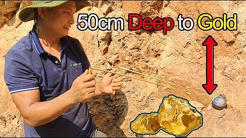 How to Use a Dowsing Rod to Locate Gold ? - Legendary Dowsing Expert Helps Us Find BIG Gold Nuggets
