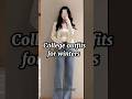 College outfits for winters🌷🤍#college #winter #outfit #ootd #aesthetic #foryou #pinterest #girl #fyp