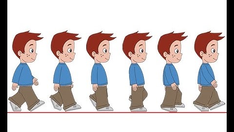 Flash Animation Tutorial - Character Walk Cycle Part-2