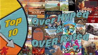 Our Top Ten Overrated / Overhyped Board Games