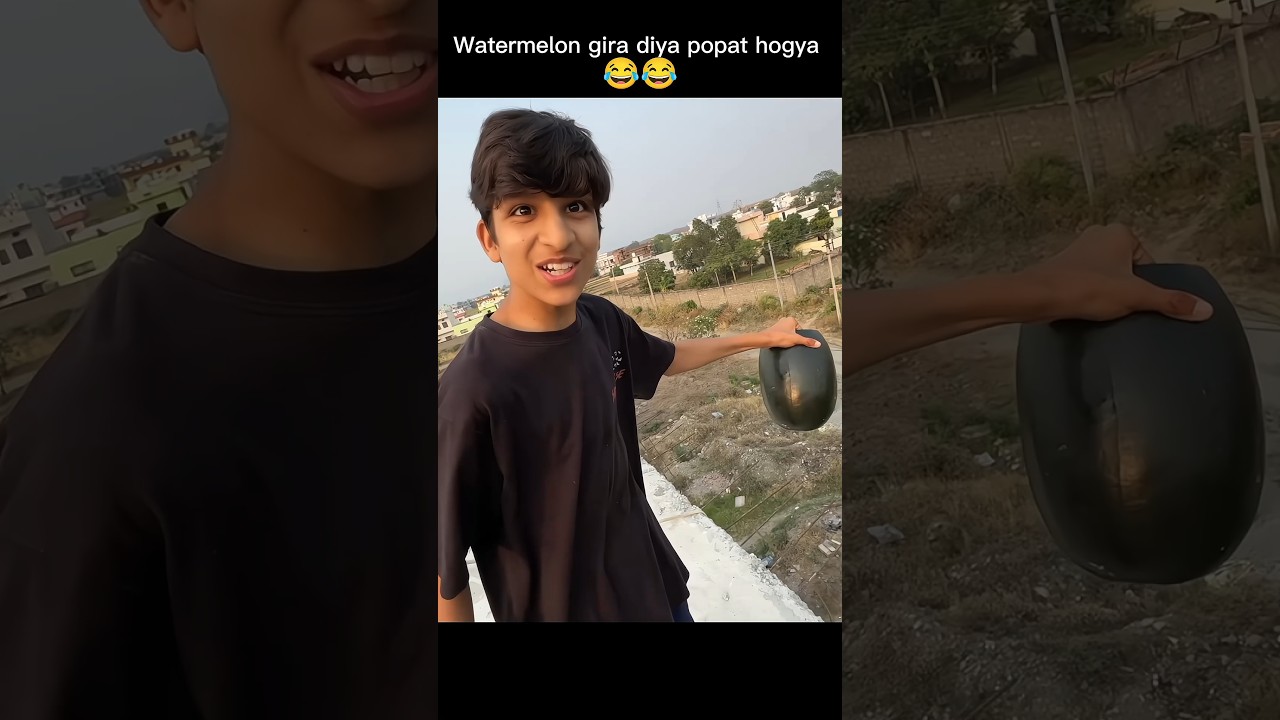 Watermelon gira diya popat hogya 😱 ||sourav joshi vlogs|| #souravjoshi #shorts