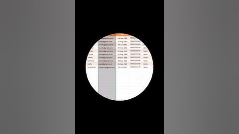 👌 Excel Shortcut Trick to Move any Column Without Cut Paste #shorst | Ethica