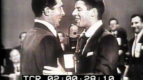 Dean Martin Jerry Lewis on Bob Hope Bing Crosby US...