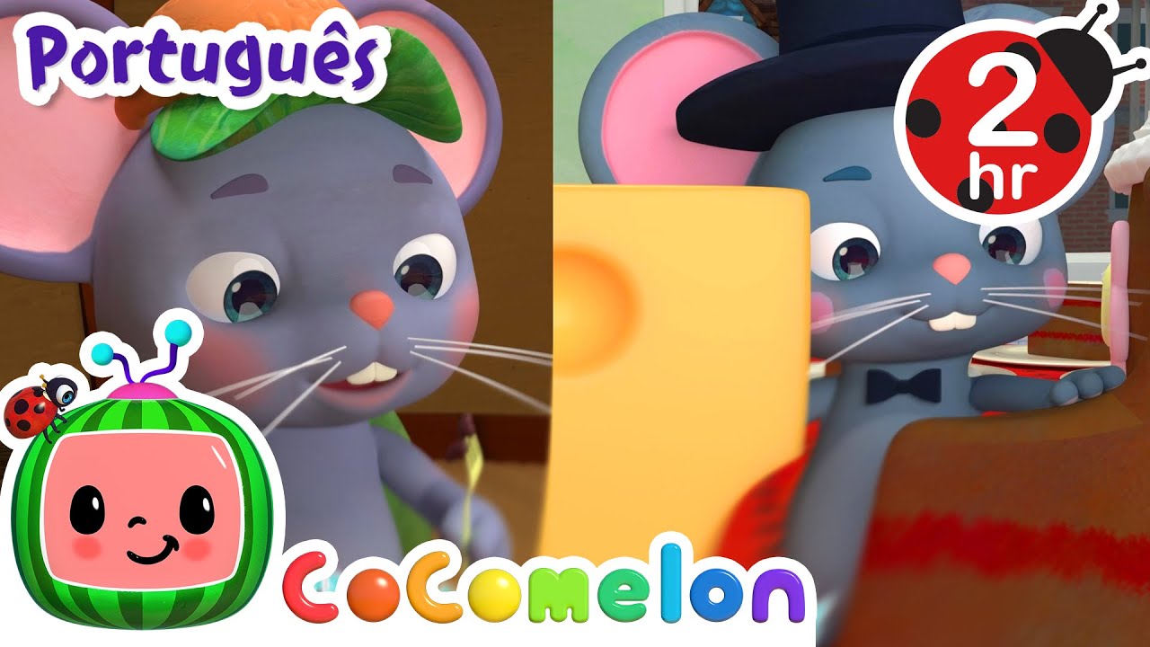 O rato do campo e o rato da cidade | CoComelon | Músicas Infantis e Desenhos Animados em Português