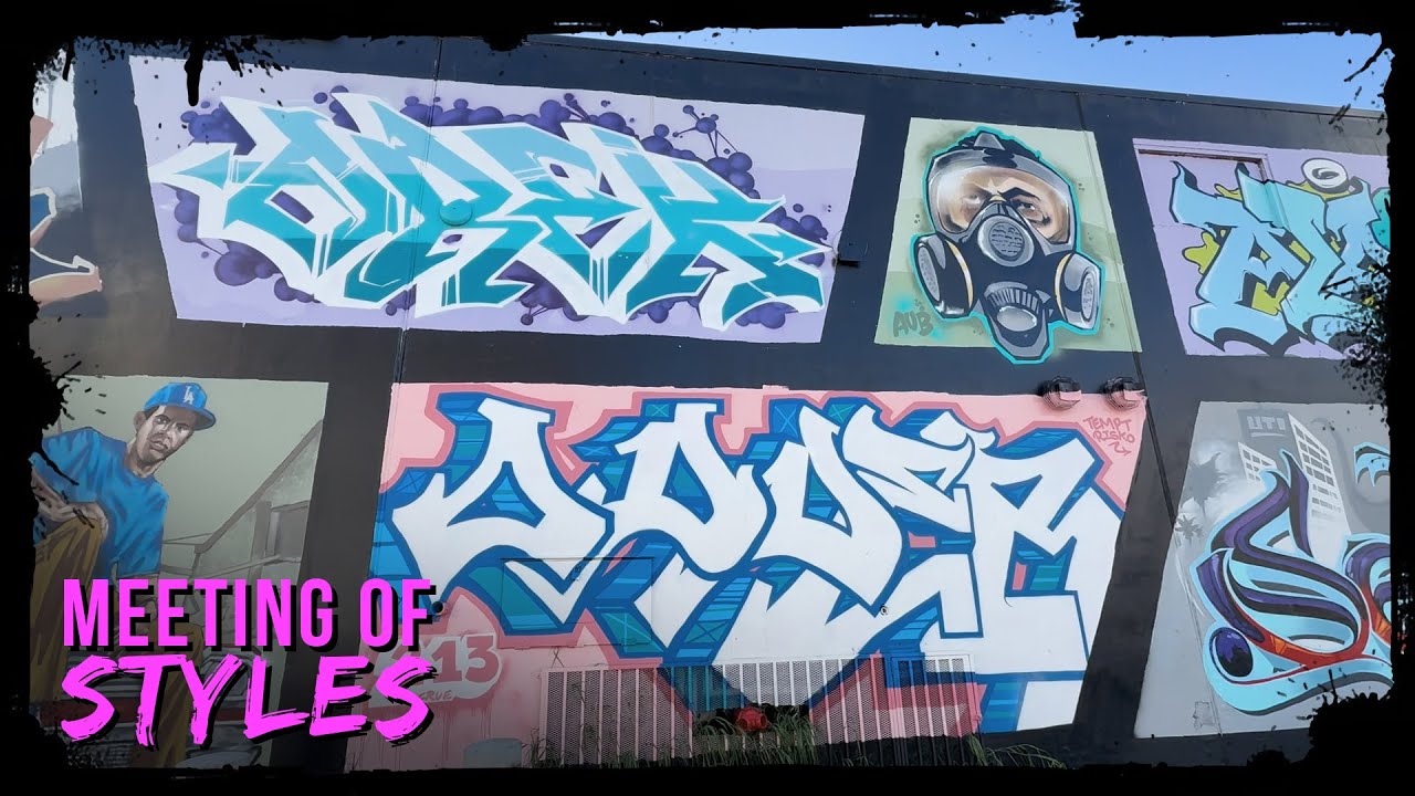 MEETING OF STYLES 2025 L.A. - 7th St and Surrounding Area - Los Angeles Graffiti (Part 1)