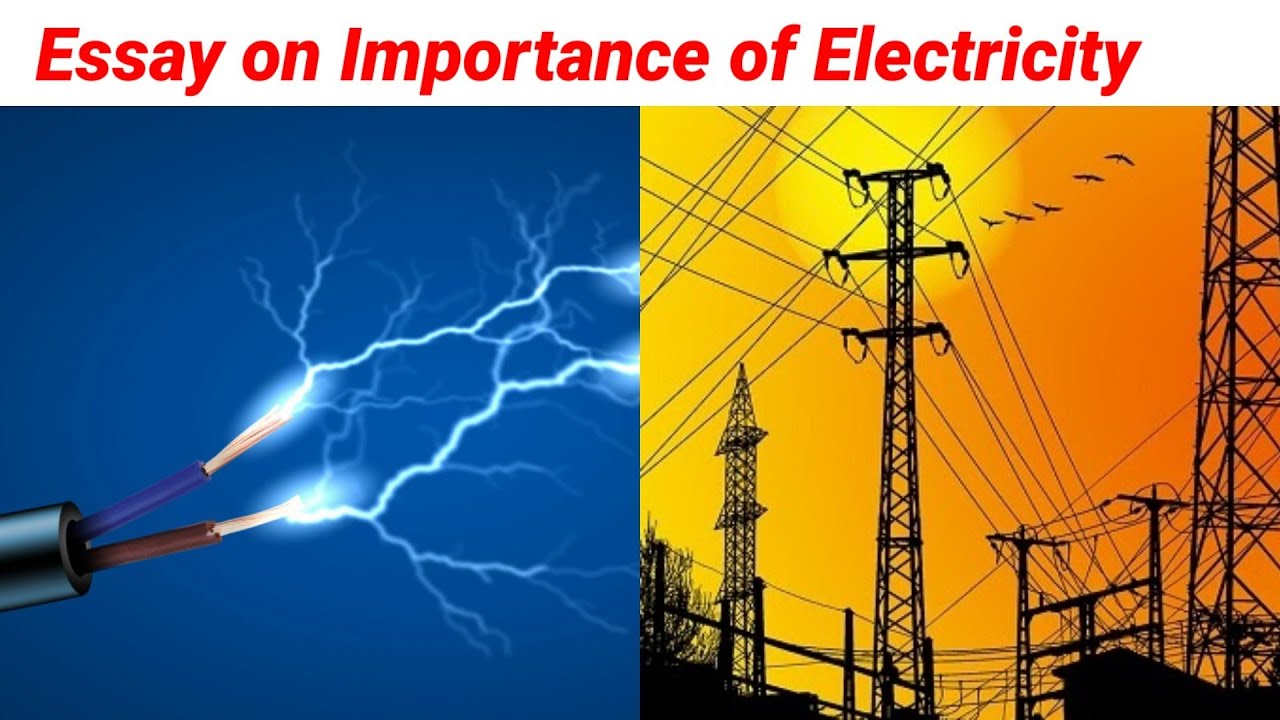 electricity importance essay