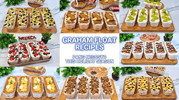 8 Graham Float Desserts na Patok sa Pasko at Pang Negosyo!