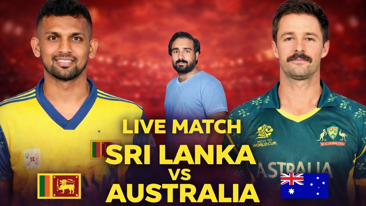 Australia Vs Sri Lanka Live Match Today Score update||T20 World Cup,