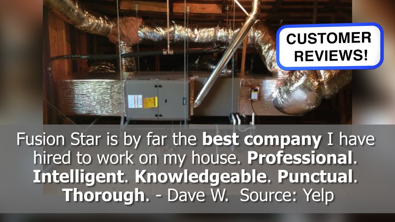 Best HVAC Reviews! Fusion Star Los Angeles, CA REVIEWS YouTube
