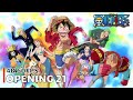 One Piece - Opening 21 【Super Powers】 4K 60FPS Creditless | CC