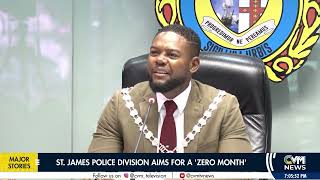 St. James Police Division Aims For A 'Zero Month' | News at 7 PM | @CVMTVNews