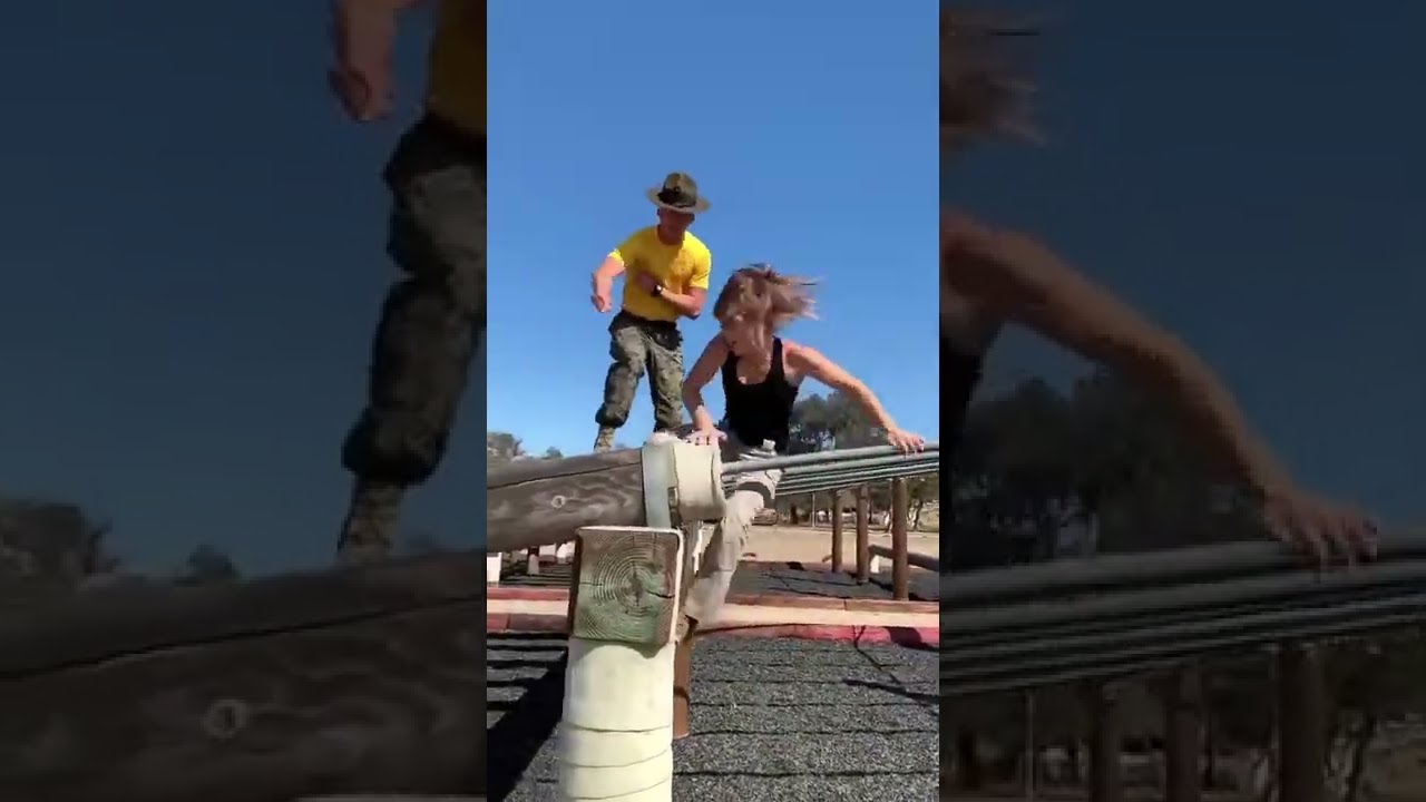 TRAINING TO BE A MARINE