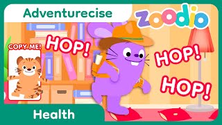 Exercise Adventure | Animals and Health for Kids