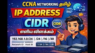 CIDR என்ன? IP Address எப்படி வேலை செய்கிறது? | CCNA Tamil