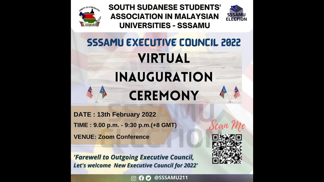 SSSAMU Virtual Inauguration Ceremony 2022 - YouTube