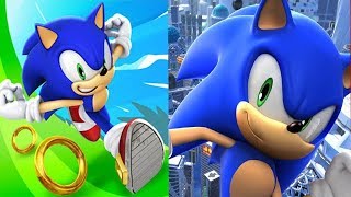 Sonic Dash vs Sonic the Hedgehog 3D screenshot 4