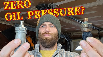 OIL PRESSURE SENSOR BENCHTEST - 1, 2 & 3 Wire Sensors (+ Jeep OPS Info)
