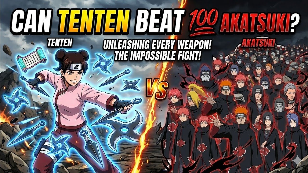 Can tenten beat Akatsuki members #naruto #hashirama #narutoshippuden #uzamakinaruto #anime 