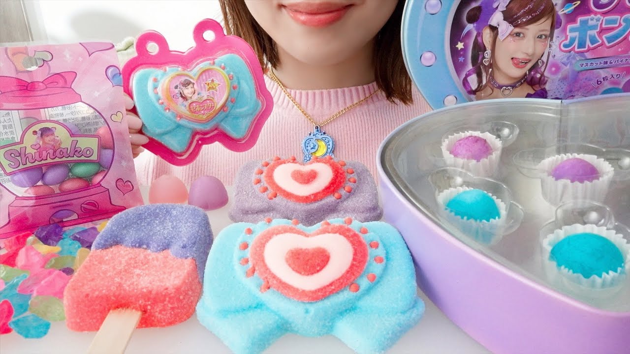 【咀嚼音】しなこちゃん🌷💜を食べる【ASMR/EATINGSOUNDS】